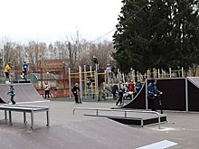 В Пущино открыли скейт-парк