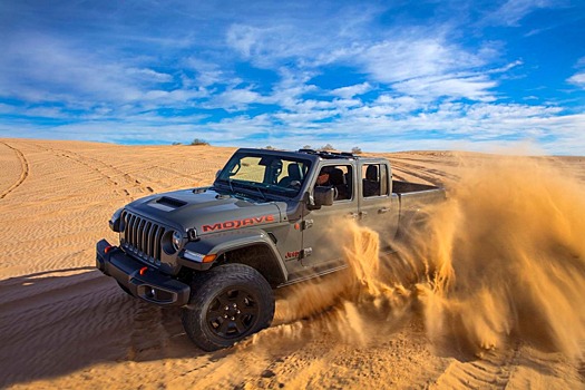 Jeep Gladiator подготовили для покорения пустынь