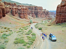 Чарынский каньон: инопланетные пейзажи Казахстана