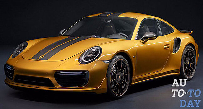 Эксклюзивная серия Porsche 911 Turbo S получила больше мощности
