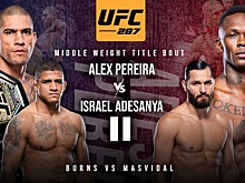 UFC 287: во сколько начало, где покажут, что смотреть