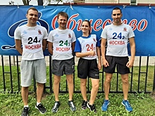 Зеленоградские полицейские приняли участие в чемпионате по легкоатлетическому кроссу и служебному биатлону