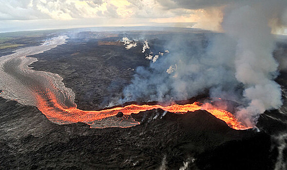 Смертоносные вулканы спасут от глобального потепления
