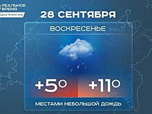 Сегодня в Татарстане ожидается до +11 градусов