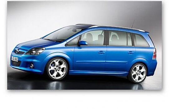 На Нюрбургринге Opel Zafira OPC, именуемый «заряженным», попал в ДТП
