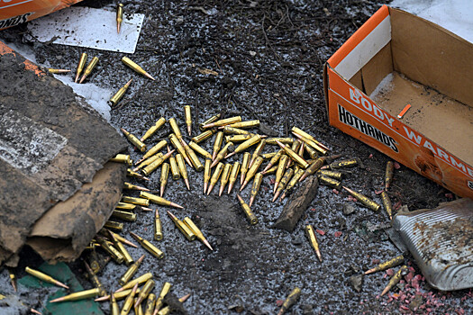 На территории ЛНР обнаружили крупный схрон боеприпасов