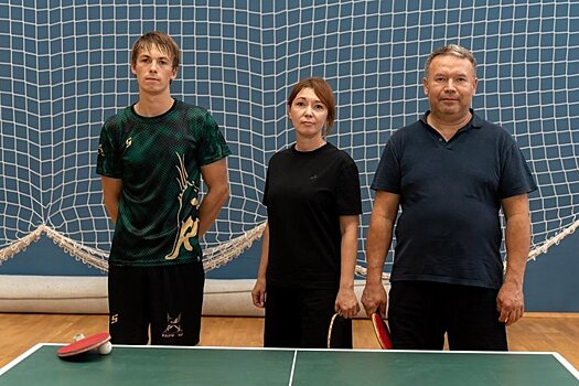 Команда "ТАИФ-НК" приняла участие в городских соревнованиях по настольному теннису