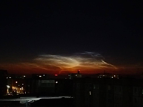 Северное сияние: жители кузбасского города наблюдали странный закат