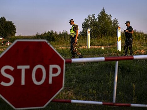 Правительство Латвии ввело режим ЧС на границе с Белоруссией