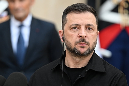 В резиденции Зеленского пропал свет во время интервью