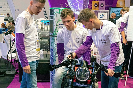 Пятигорские школьники разработали электромотоцикл