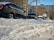 В Казани за сутки вывезли 29,3 тыс. тонн снега