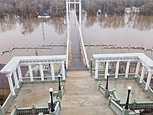 Власти Оренбурга заявили о росте уровня воды в реке Урал