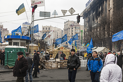 Опрос россиян: Зная о последствиях, украинцы не вышли бы на Евромайдан