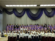 Грандиозный хоровой концерт прошёл в школе №2114
