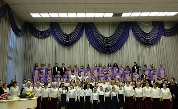 Грандиозный хоровой концерт прошёл в школе №2114