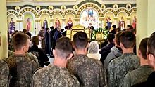 В Воронеже освятили православный храм на территории Военно-воздушной академии