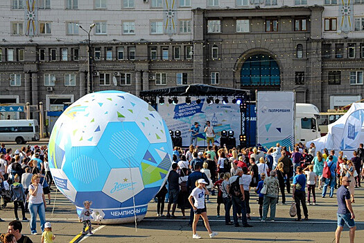 Большой фестиваль футбола «Зенита» в семи городах посетили более 80 тыс. человек