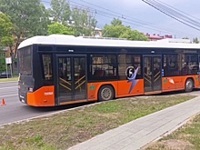 Электробус попал в ДТП на проспекте Гагарина в Нижнем Новгороде