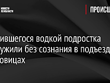 Отравившегося водкой подростка обнаружили без сознания в подъезде в Войсковицах