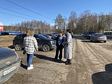 Уполномоченный главы Пушкинского поможет жителям Ивантеевки в организации новой парковки