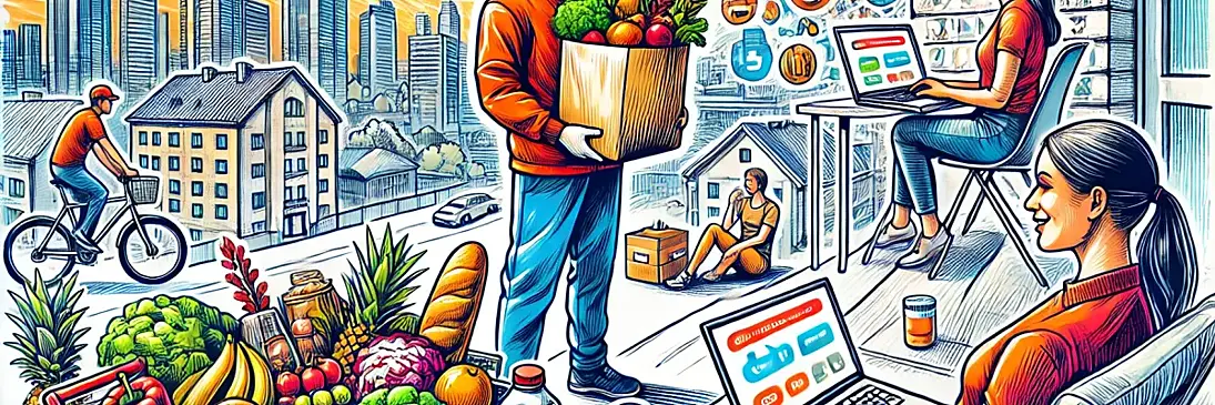 Исследование Т-Кассы: число пользователей e-grocery сервисов растет в среднем на 7% в месяц