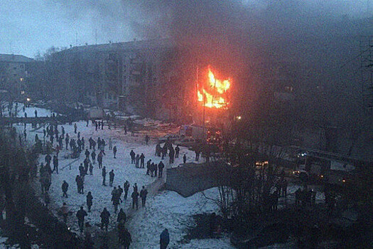 Взрыв газа произошел в Магнитогорске