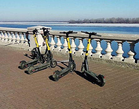 Прокатные самокаты вернутся на улицы Нижнего Новгорода ближе к апрелю