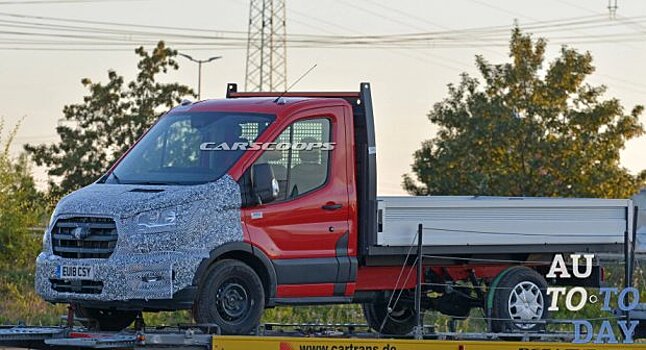 Обновленный Ford Transit получит полный привод