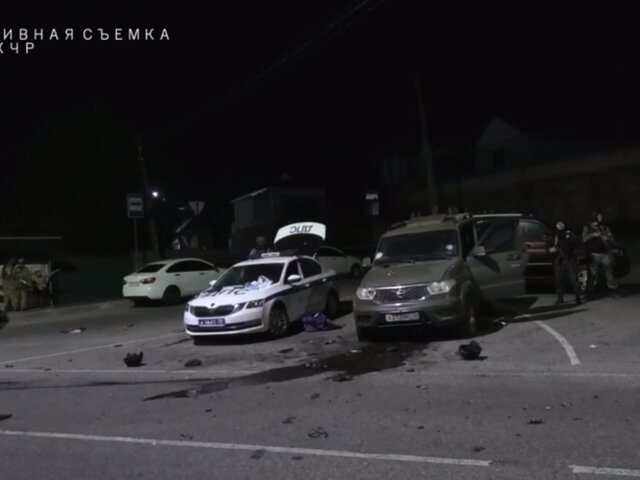 Двое полицейских погибли в результате вооруженного нападения на наряд ДПС в КЧР