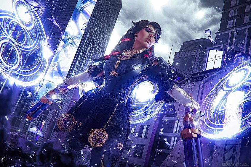 Косплей Bayonetta 3, модель Svizee, фотограф Саша Мифетис