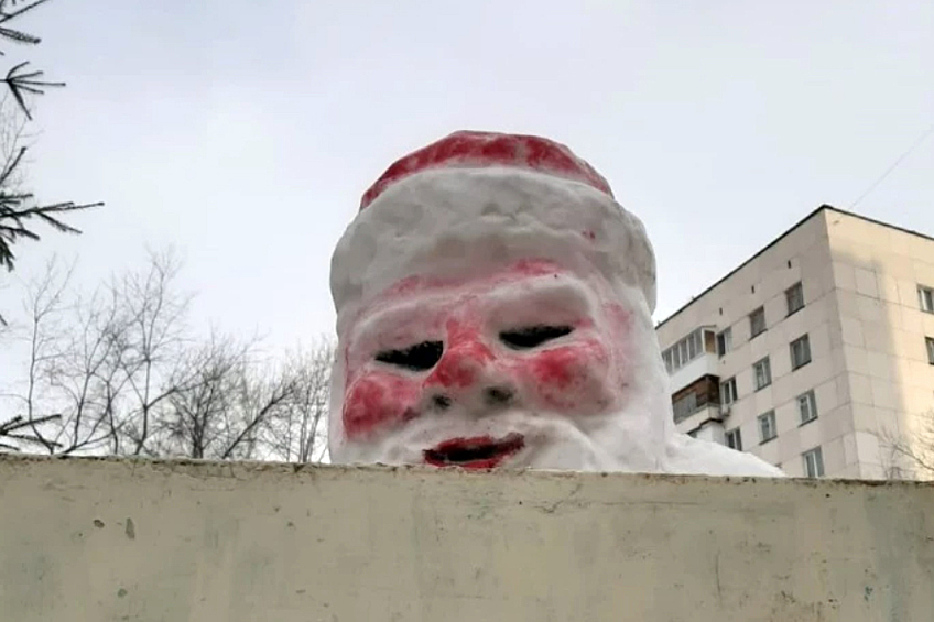 Дед Мороз, который будет являться вам в кошмарах.