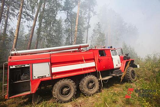 В МЧС назвали причину пожара в челябинском поселке Вязовая