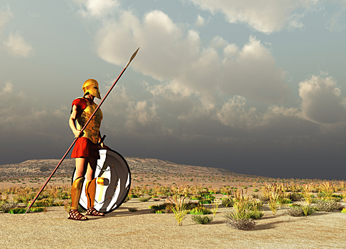 Почему греческие воины иногда сражались нагими