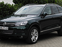 За VW Touareg закрепили рекорд скорости на льду Байкала