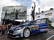 WRC. Тянак перейдёт из «М-Спорт» в «Тойоту» в 2018 году