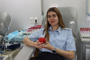 В Тверской области полицейские присоединились ко Всероссийской акции «Код донора. Защитники Отечества».