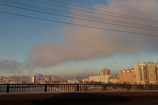 Красноярск вновь накрыл плотный смог