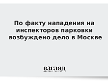 По факту нападения на инспекторов парковки возбуждено дело в Москве