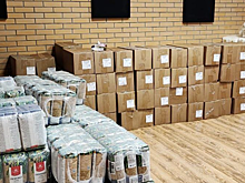 Компания «Оникс» передала пять тонн продуктов переселенцам, находящимся в г.о. Красногорск