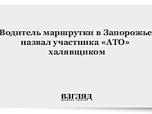 Водитель маршрутки в Запорожье назвал участника «АТО» халявщиком