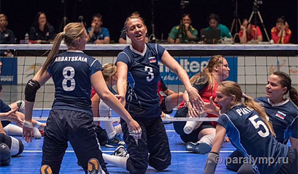 Женская сборная России по волейболу сидя впервые стала чемпионом мира