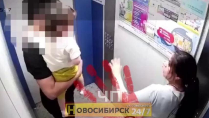 Проверку после зверского избиения женщины в лифте проводят в Новосибирске