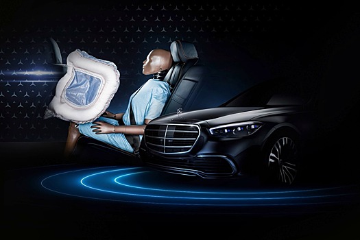 Новый Mercedes-Benz S-Class получит фронтальные подушки для задних пассажиров