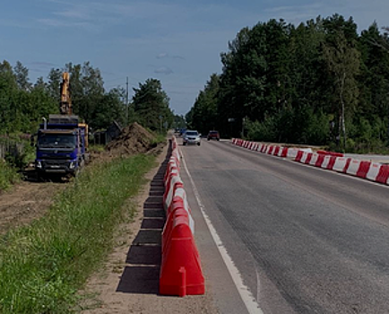 ЛАЭС возобновила строительство наполовину готовой объездной дороги в Сосновом Бору