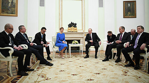 Путин и Кальюлайд обсудили перспективы отношений