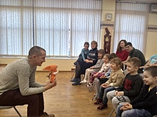 В библиотеке № 192 писатель Сергей Поликарпов встретился с детьми