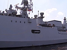 В Петербурге показали вооружение индийского фрегата «Тамал», сделанного в РФ