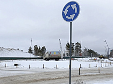 Круговое движение открыли на пересечении улиц в Ноябрьске