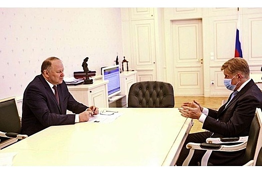 Николай Цуканов обсудил актуальные вопросы с зампредседателя совета директоров ВСМПО-АВИСМА